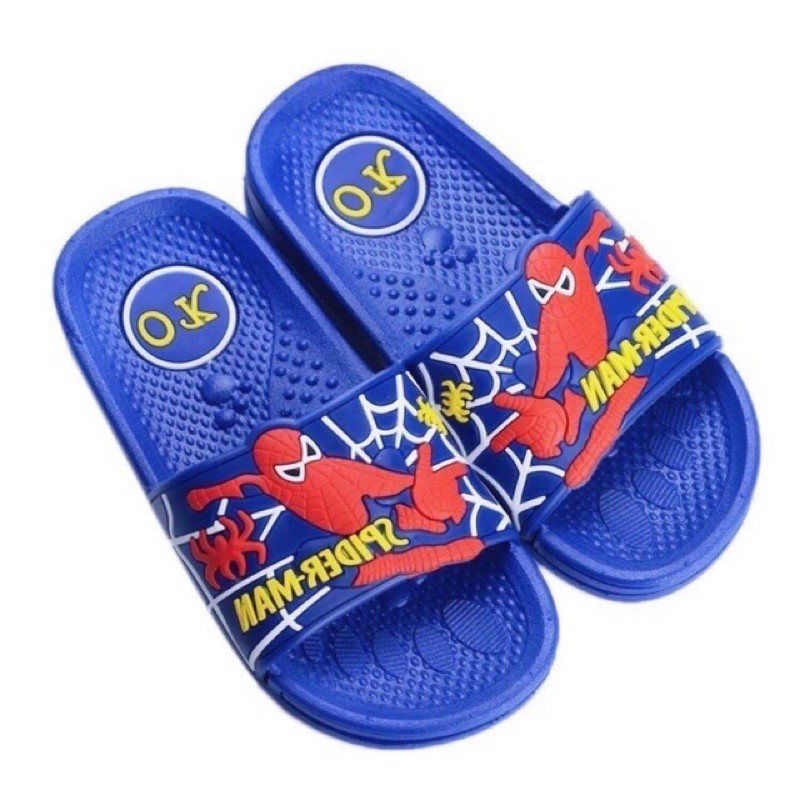 Dép người nhện size 24-31- Dép spiderman cho bé trai (8808)
