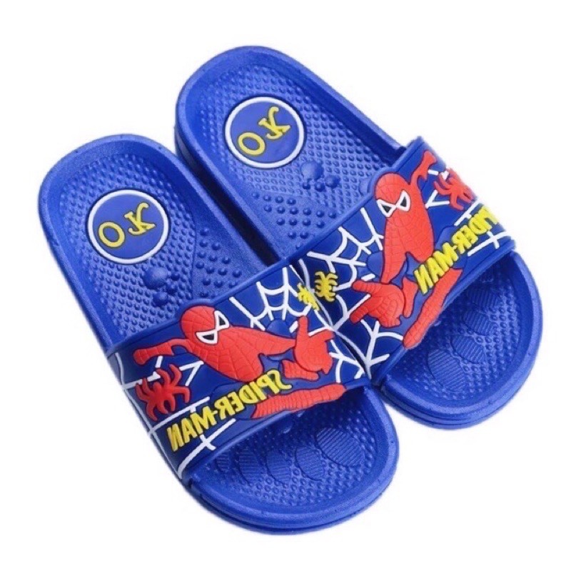 Dép người nhện size 24-31- Dép spiderman cho bé trai (8808)