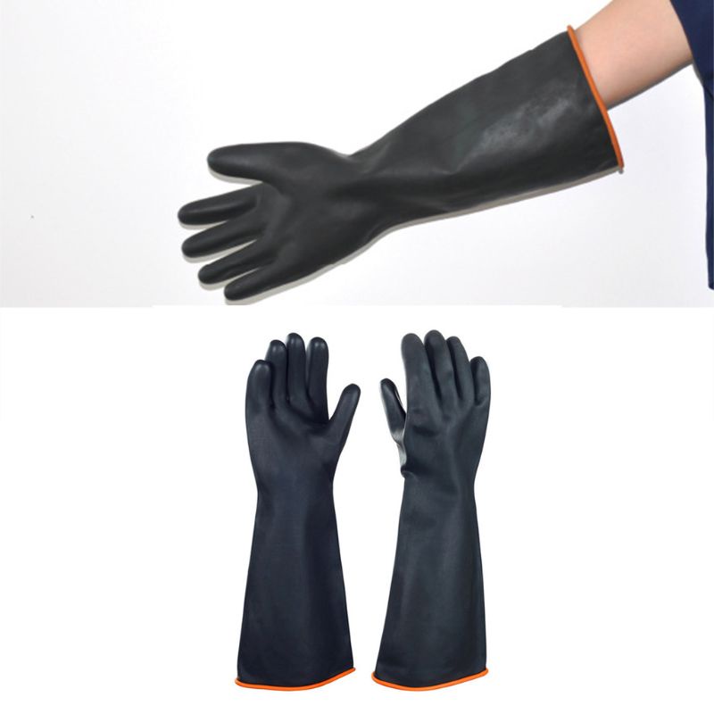 Găng Tay Cao Su Latex 17 7 Inch Bảo Vệ An Toàn Khi Làm Việc