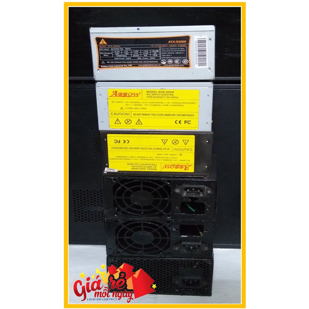 Hộp vỏ nguồn máy tính chế máy hàn Pin, Nguồn sạc dự phòng, Đèn Led sân vườn, DIY các loại