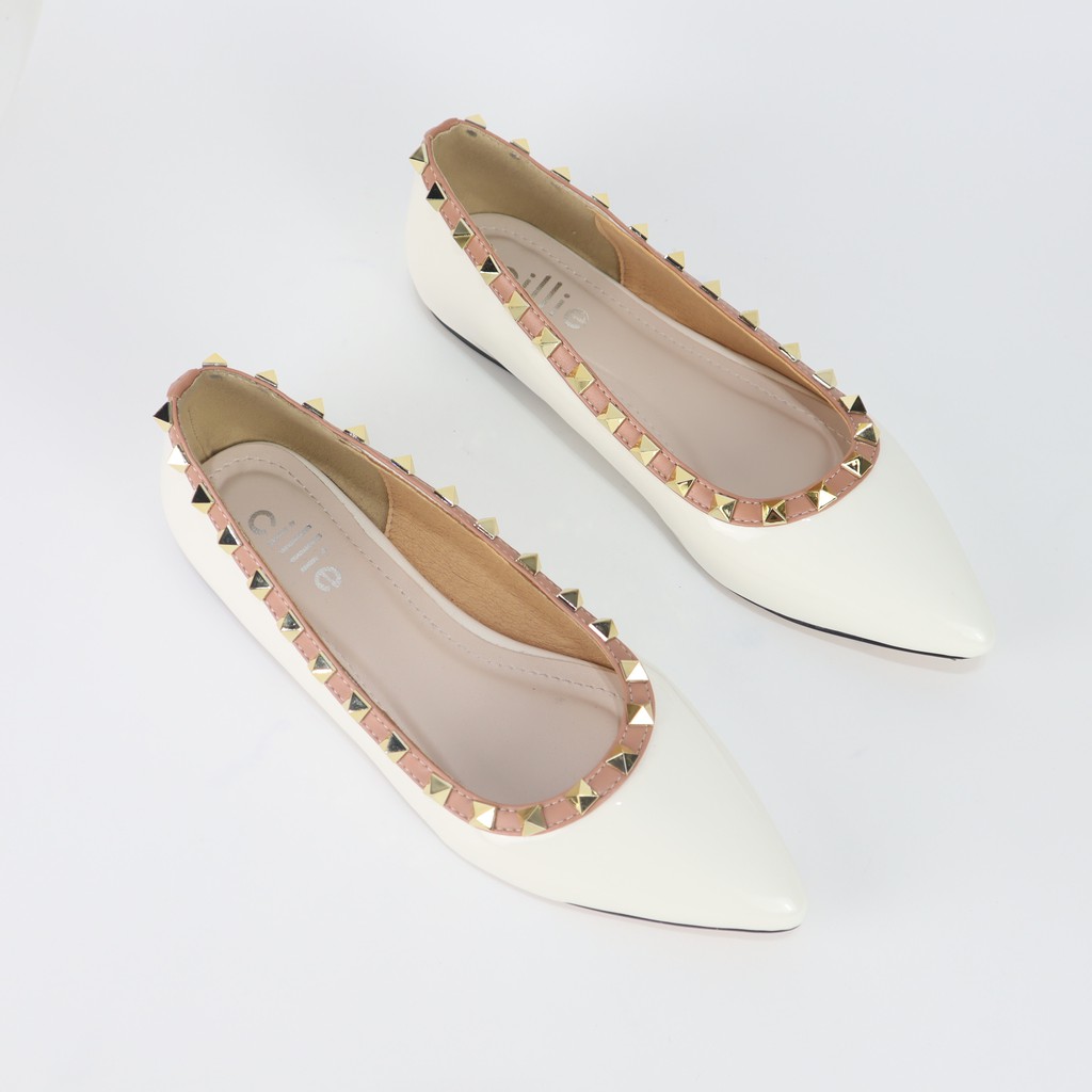 Giày búp bê đế bằng tán đinh 1164 | BigBuy360 - bigbuy360.vn