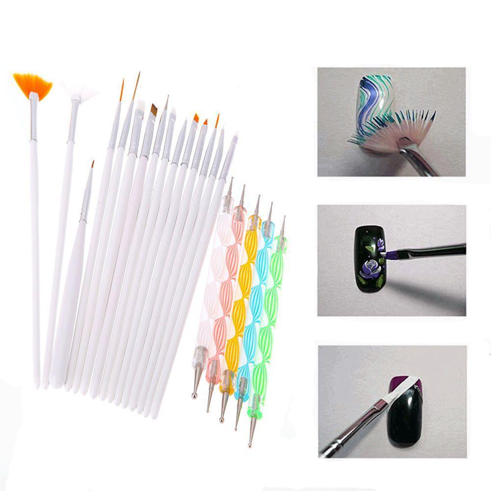 OCEANMAP Cọ Sơn Vẽ Móng Tay Nghệ Thuật DIY