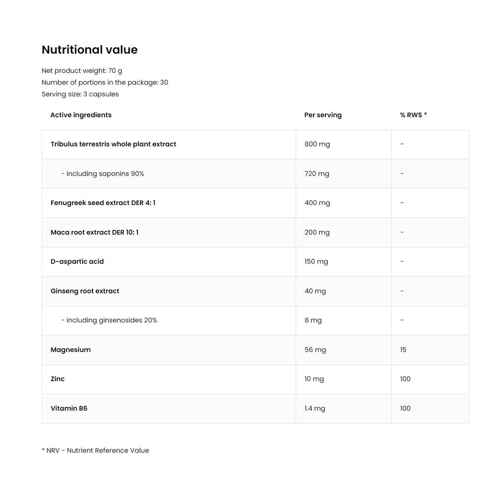 Ostrovit TestoTabs - Sức mạnh nam tính