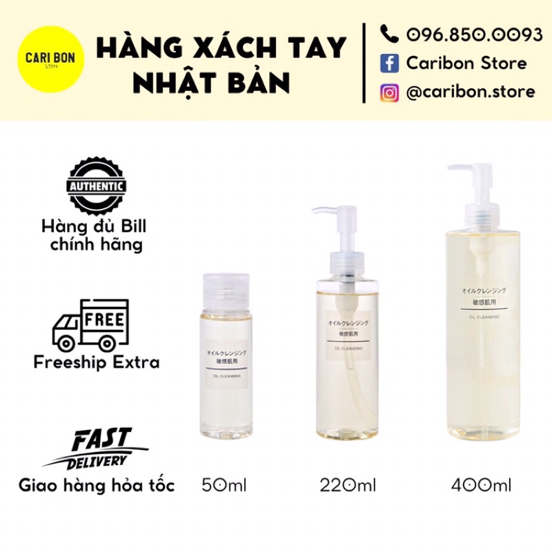 Dầu Tẩy Trang Muji Oil Cleansing