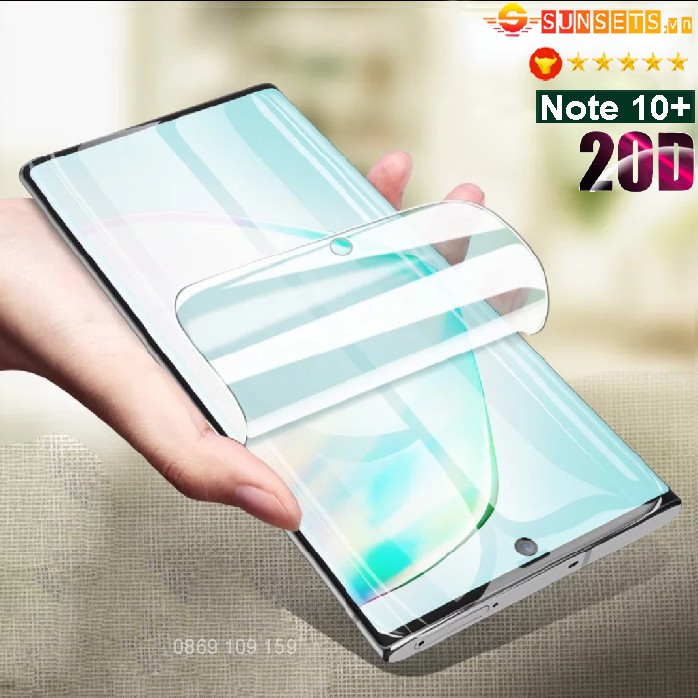 Miếng dán màn hình Samsung Note 10+/ Note 9/ Note 8/ Note 20 Ultra