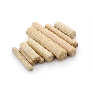 Set 10 Nút Bần Bằng Gỗ M8 * 60 Chuyên Dụng Cho Nối Đồ Nội Thất