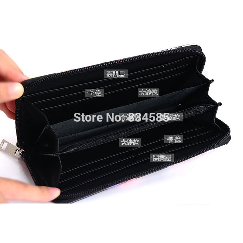 Ví Da PU Dáng Dài In Họa Tiết Hoạt Hình Demon Slayer Nezuko Kimetsu no Yaiba Tanjirou Cho Nam Và Nữ