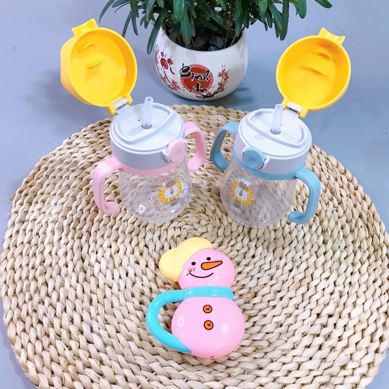 Bình Uống Nước Kichilachi 240ml Mẫu Mới Hình Vương Miện