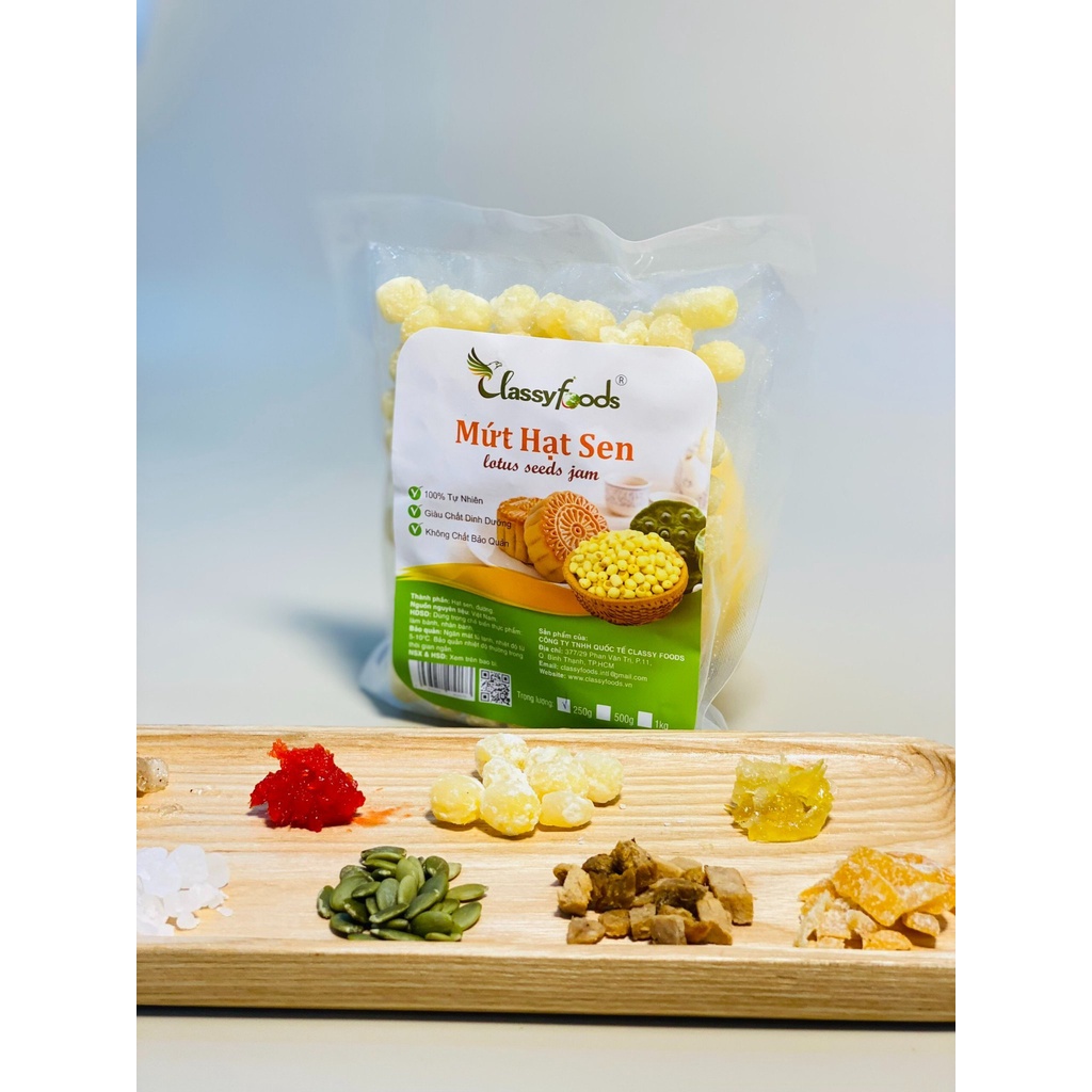 Mứt Hạt Sen 500gr