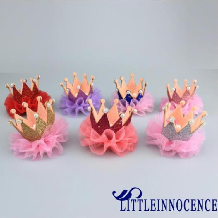 ... Kẹp tóc hình vương miện dễ thương cho bé ..