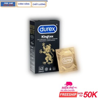 Bao cao su durex kingtex 12 bao / hộp
