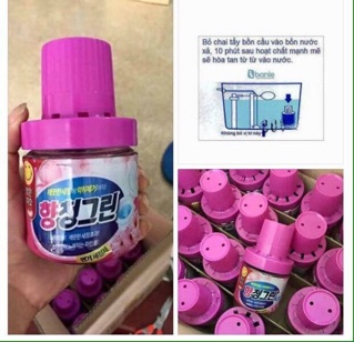 Chai tẩy bồn cầu hàn quốc