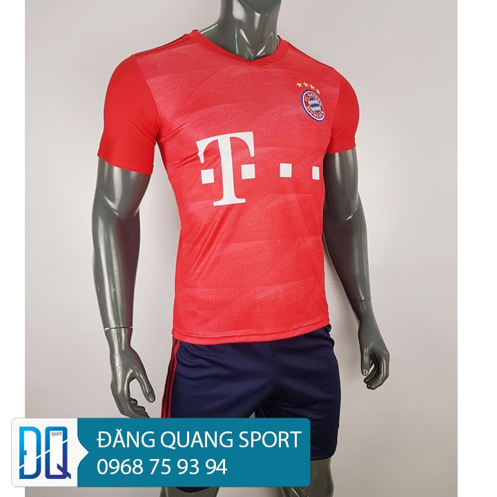 Quần áo bóng đá đội tuyển BAYERN MUNICH mùa giải 2019 - 2020, bộ quần áo thể thao