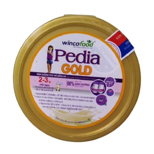 Sữa bột Wincofood Pedia Gold lon 850g chăm sóc trẻ biếng ăn hỗ trợ phát triển toàn diện