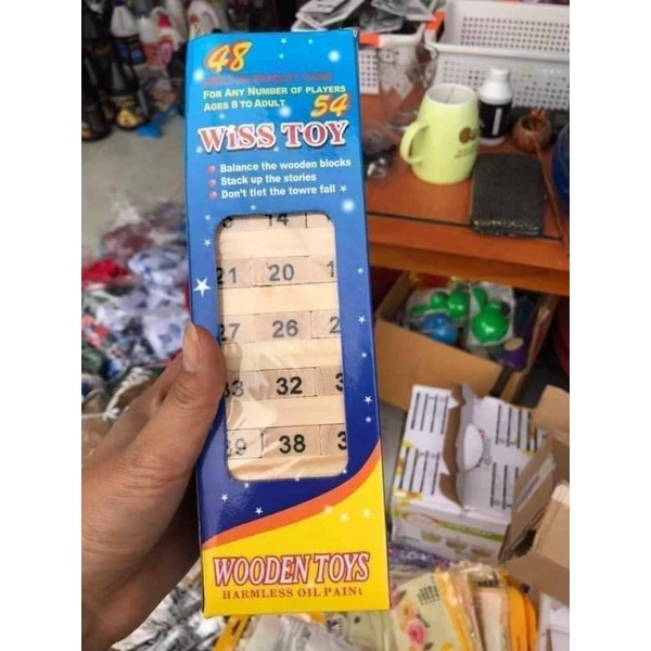 Bộ đồ chơi rút gỗ