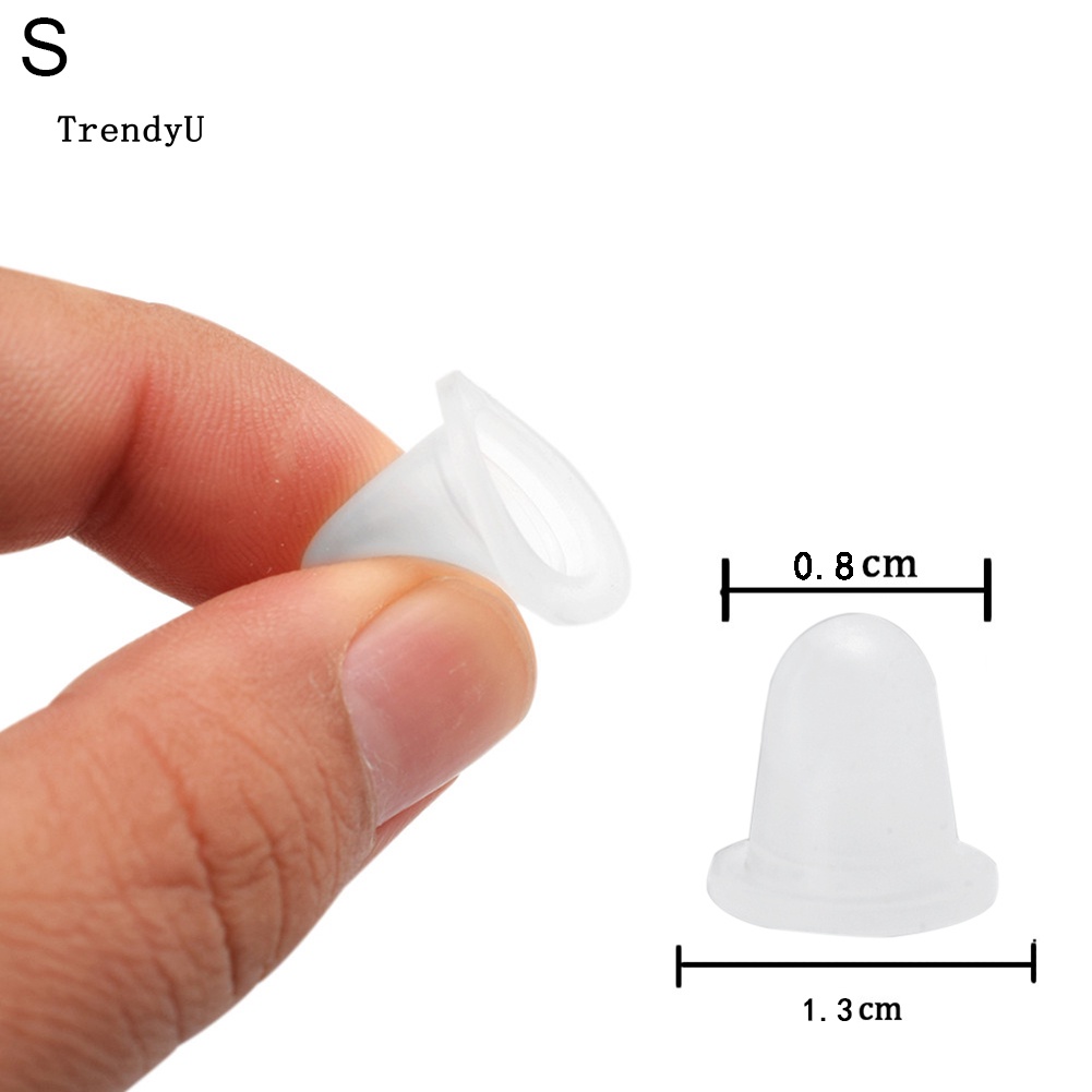 Trd Bộ 100 Cốc Đựng Mực Xăm Bán Vĩnh Viễn Bằng Silicon Mềm