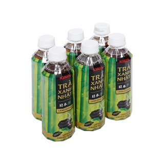 Lốc 6 chai trà xanh Kirin ít đường 345ml