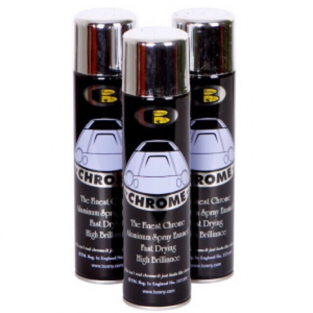 Sơn xịt mạ inox Bosny