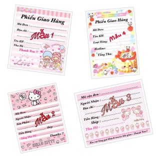 Decal giấy dán thông tin cho shoo