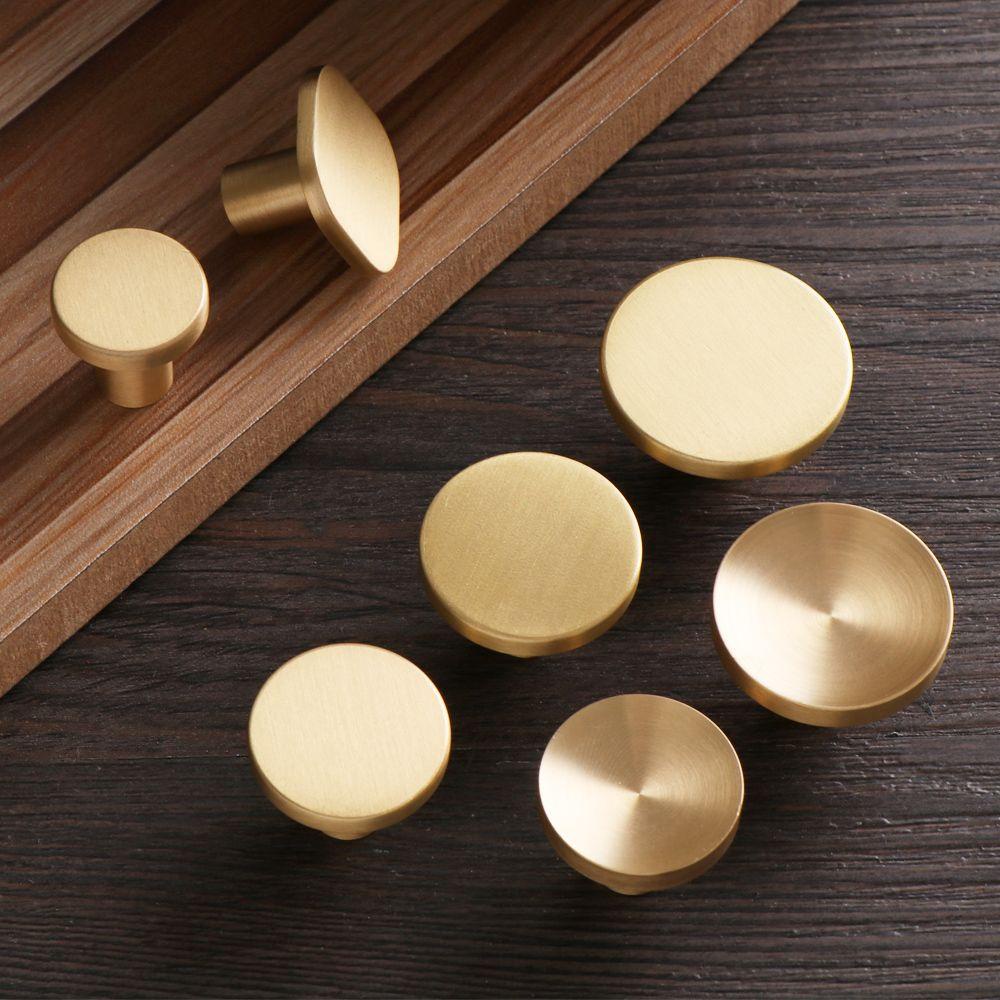 DORAW Tay Nắm Cửa Tủ Đa Năng Bằng Đồng Thau Phong Cách Trung Hoa