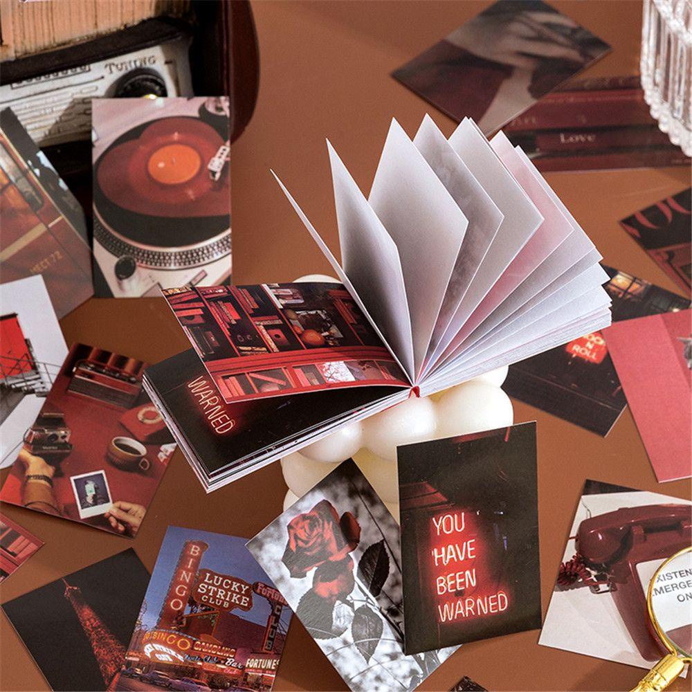 Bộ 50 Sticker Mini Tráng Gương Họa Tiết Dễ Thương Để Trang Trí