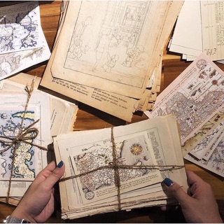 Crafting Paper trang trí Bullet Journal