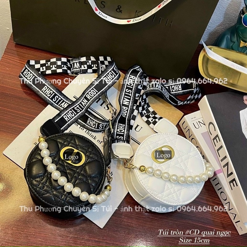 [FREESHIP] Túi cốp tròn siêu xinh da mềm kèm dây đeo chéo bản to hottrend (hàng chuẩn hình)