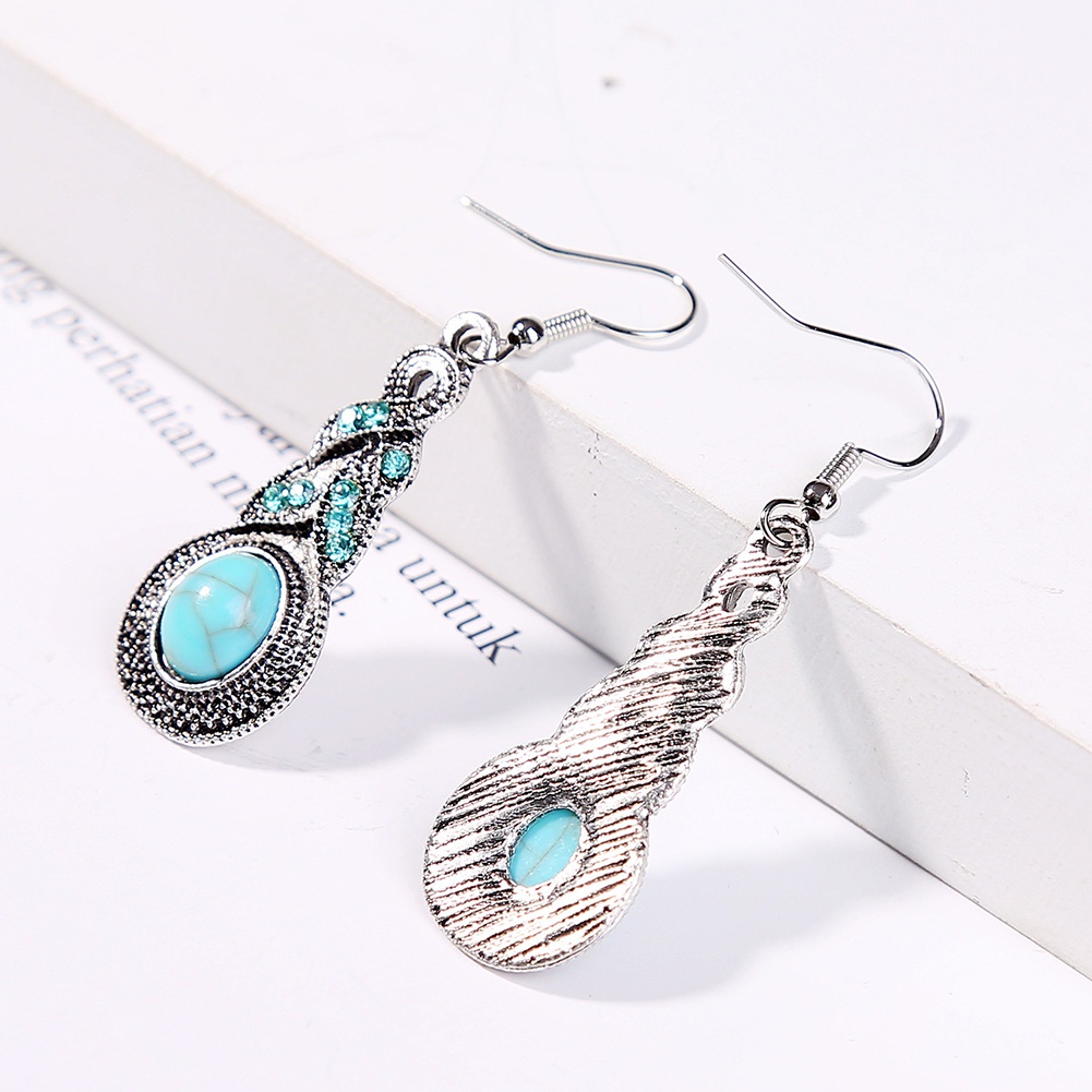 Đôi Bông Tai Họa Tiết Hình Học Thời Trang Cho Nữ