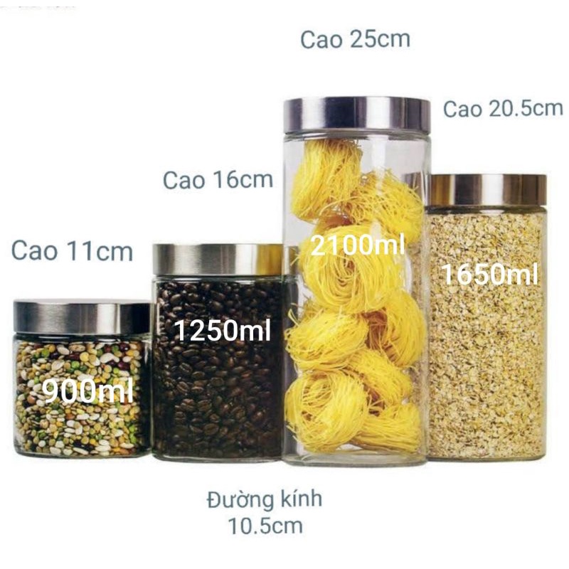 Lọ gia vị thủy tinh Deli Glassware | BigBuy360 - bigbuy360.vn
