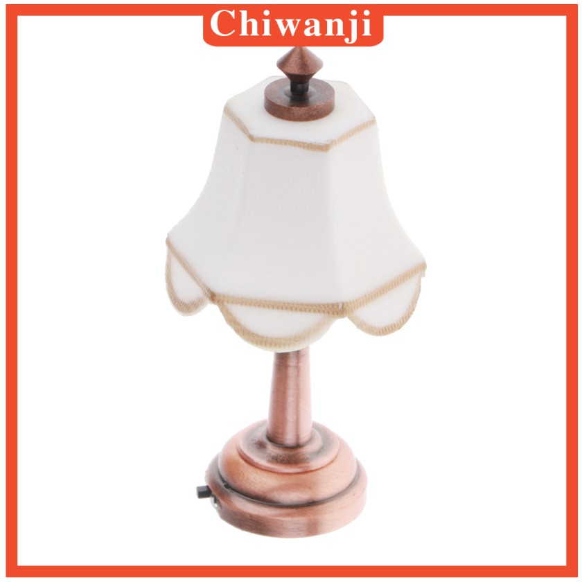 Đèn led để bàn trang trí nhà búp bê tỉ lệ 1:12