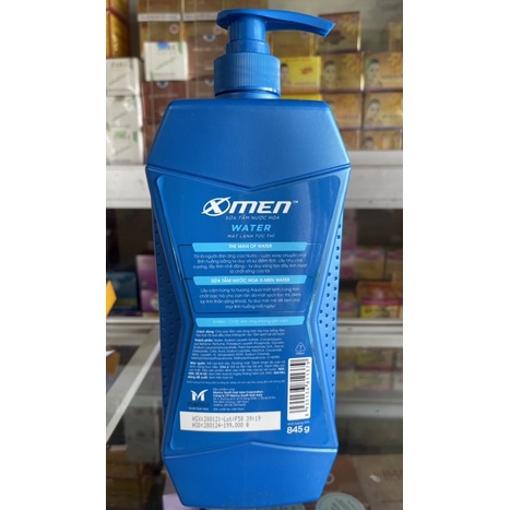 Sữa tắm X-Men Water 850ml