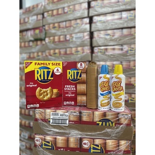 SET EASY CHEESE VÀ BÁNH RITZ MỸ