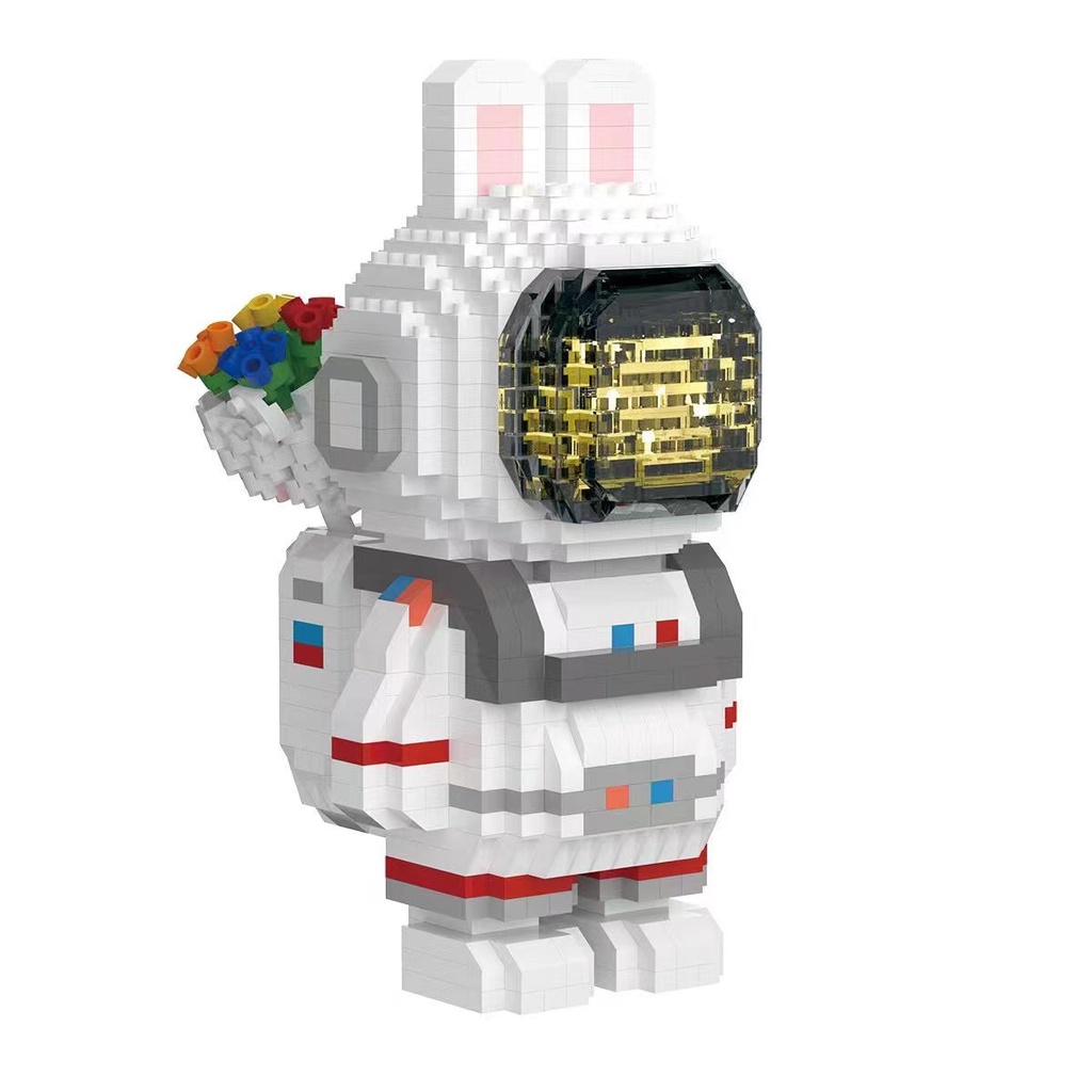 Bộ Đồ Chơi Lắp Ráp Phi Hành Gia Độc Đáo Thú Vị Dành Cho Bé