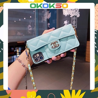 Suitable for OPPO mobile phone case Reno7pro/reno6/7z/5 new fashion bag plaid chain anti-fall mobile phone case soft shell R17 couple models Findx5/Findx3/4Z 5G/A72/A53/A9 2020/F11/A31