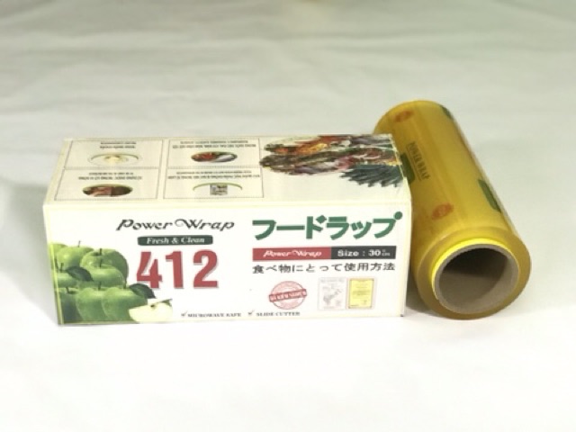 Màng bọc thực phẩm Power Wrap 412 nhập khẩu Malaysia