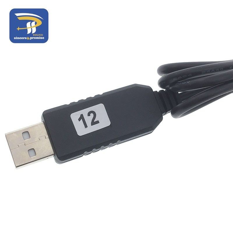 Cáp chuyển đổi điện áp DC từ cổng USB từ 5v lên 9v và 12v