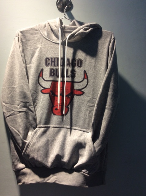 (Ảnh thật) Áo unisex Hoodie in nỉ bông nhiều màu (38-70kg). H chicago bulls đầu bò