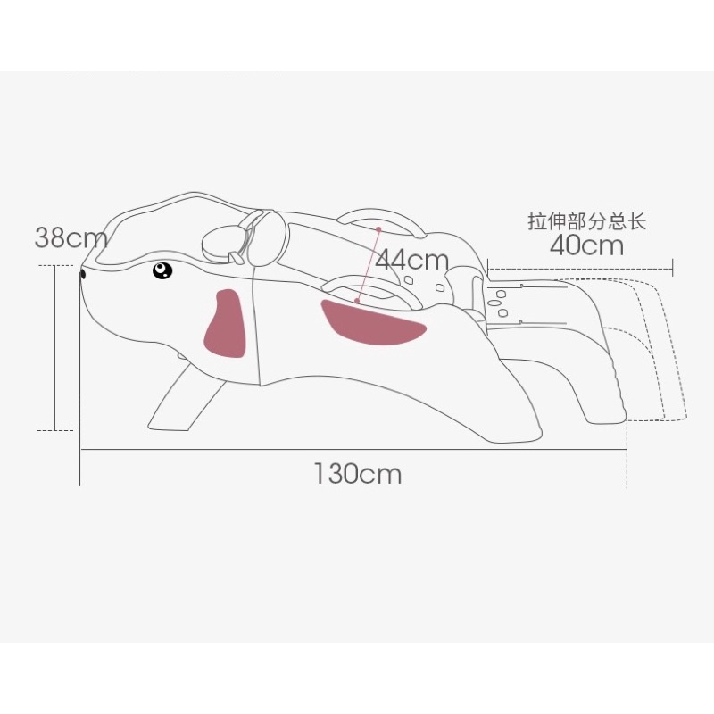 GHẾ GỘI ĐẦU CHO CẢ NGƯỜI LỚN VÀ TRẺ EM GẤP GỌN  KÈM NHIỀU QUÀ TẶNG