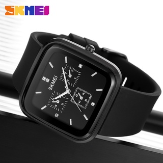 Đồng hồ quartz nam dây silicone chống thấm nước skmei