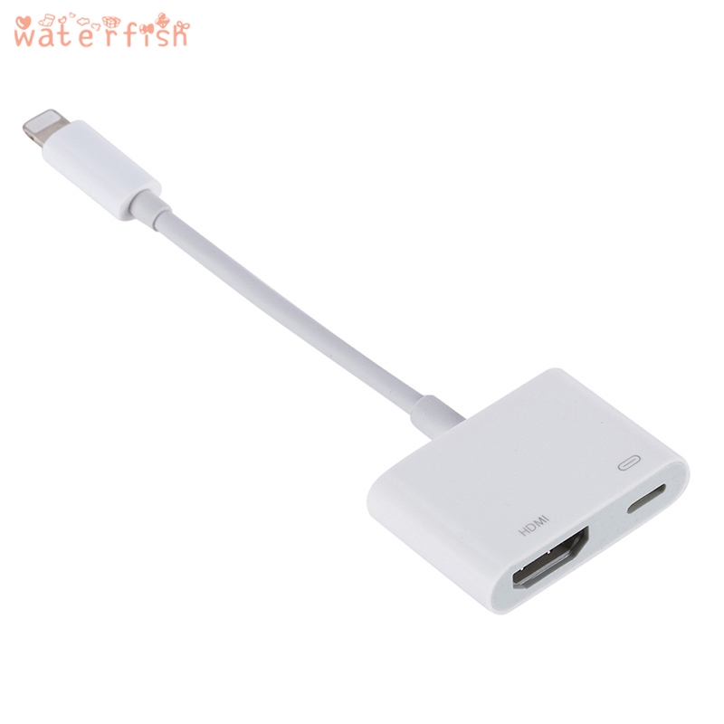 Cáp Chuyển Đổi Cổng Lightning Sang Av Tv Hdmi Cho Apple Iphone 7 8 Plus 6s Ipad