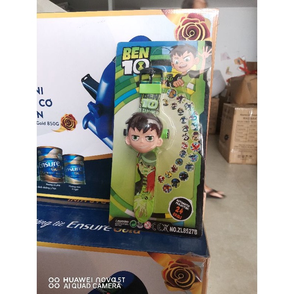 Đồng hồ chiếu hình 3D cho bé