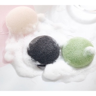 Bông rửa mặt bọt biển KONJAC tự nhiên loại 1