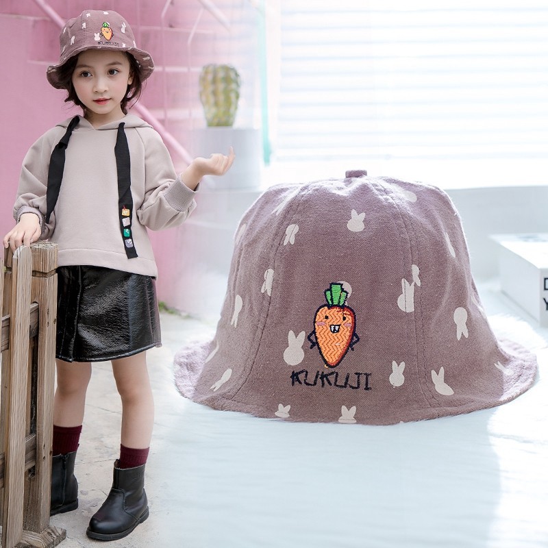 Nón Rộng Vành Chống Nắng Cho Bé