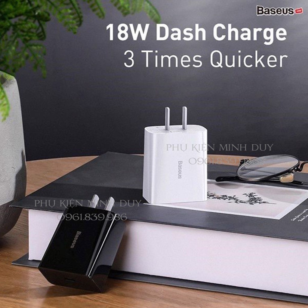 Cốc sạc nhanh Baseus Speed Mini Dual USB Quick Charger (2 cổng sạc USB - 10.5W) ❤