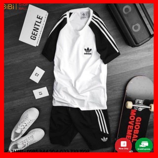 [ẢNH THẬT]Đồ Bộ Nam, Bộ Hè Nam Thể Thao Tay Kẻ 3 Vạch