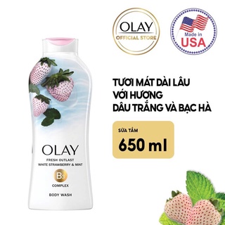 Sữa tắm dưỡng ẩm Olay 650ml