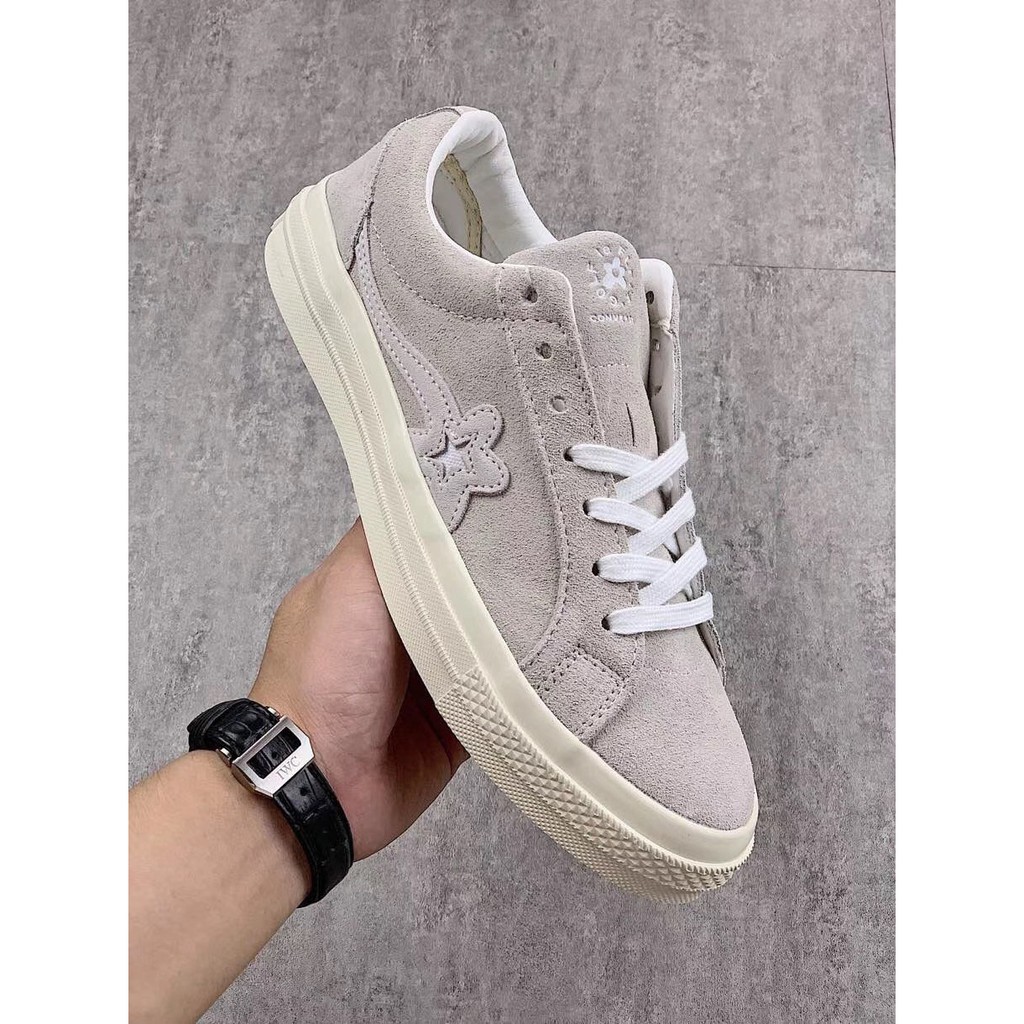 Golf Le Fleur x Converse One Star OX "Pink Blue" giày đế xuồng hoang dã cổ điển đế thấp uy tín