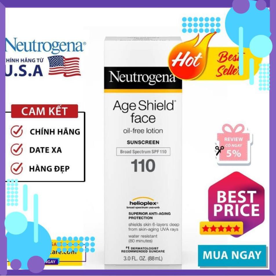 Kem chống nắng Neutrogena Age Shield Face SPF 110