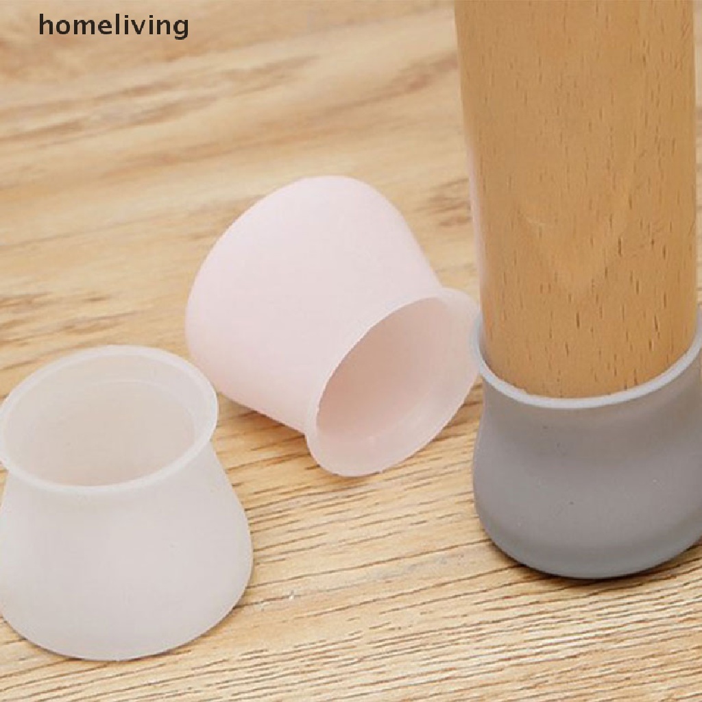 Miếng bọc chân bàn ghế bằng cao su silicone hình tròn tiện lợi chất lượng cao