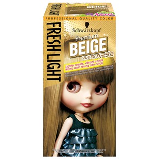 THUỐC NHUỘM TÓC FRESH LIGHT – PREMIUM BEIGE MÀU XÁM ÁNH VÀNG NHẠT